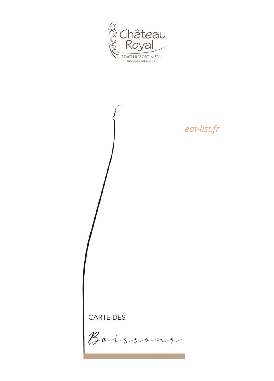 La Pirogue — carte page 8