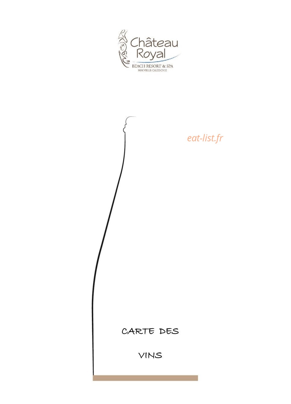 La Pirogue — carte page 16
