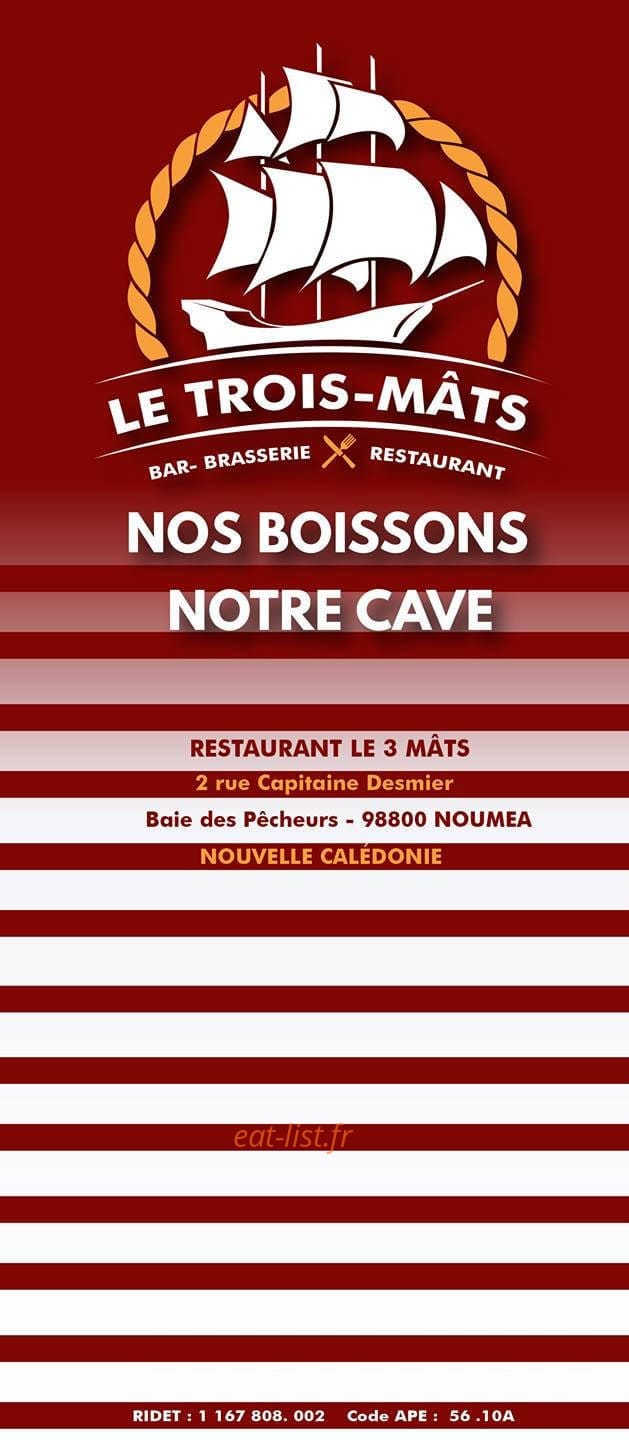 Le 3 Mâts — carte page 7