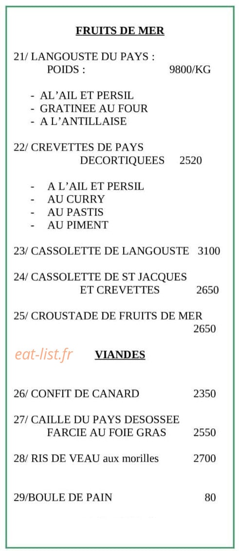 Le Miretti Gascon — carte page 3