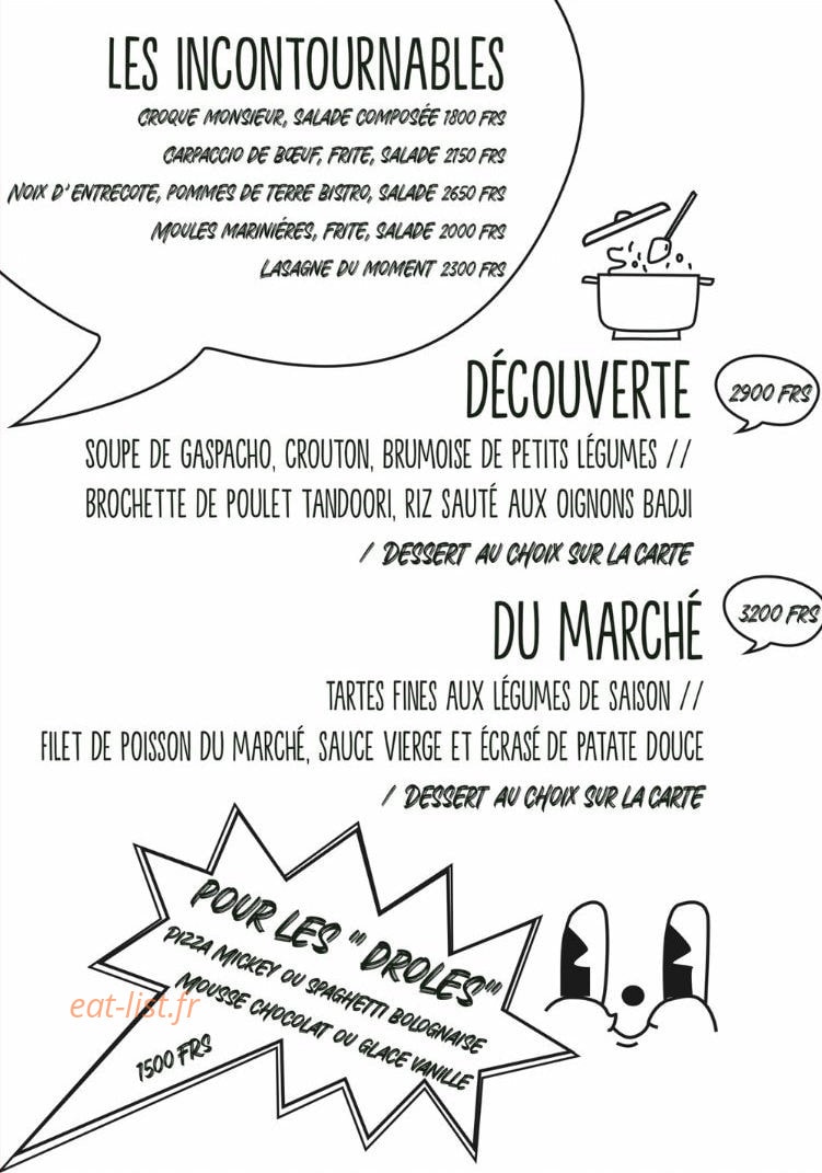 Les pieds dans le plat — carte page 6