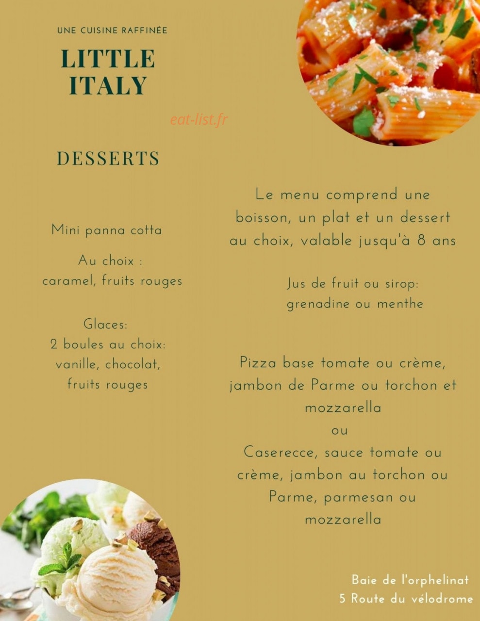 Little Italy — carte page 4