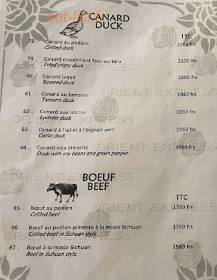 Orient Express — carte page 7