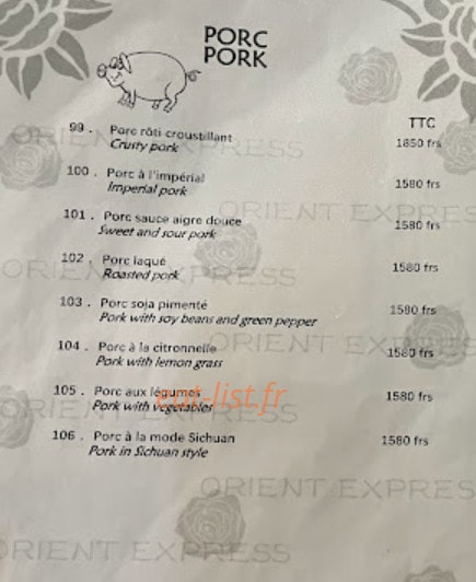 Orient Express — carte page 5
