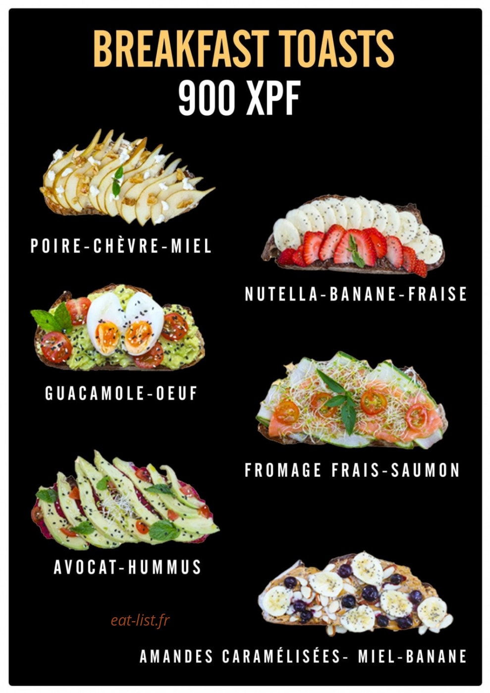 Poke bar — carte page 3