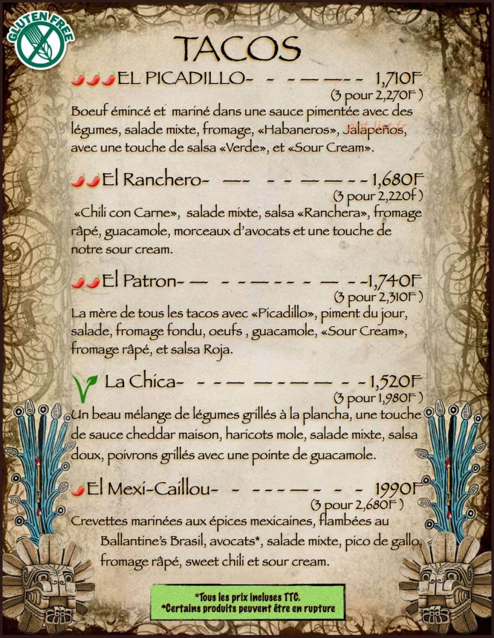 Tipico Latino — carte page 6