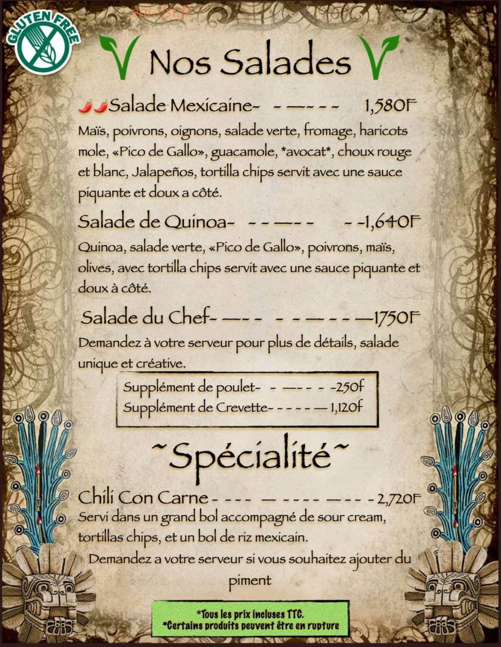 Tipico Latino — carte page 1