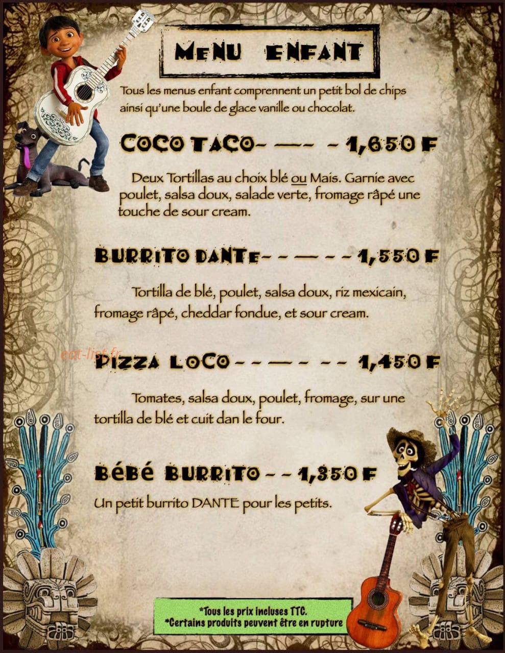 Tipico Latino — carte page 9