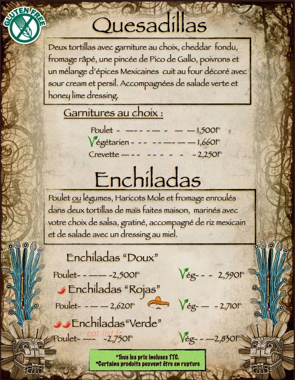 Tipico Latino — carte page 4