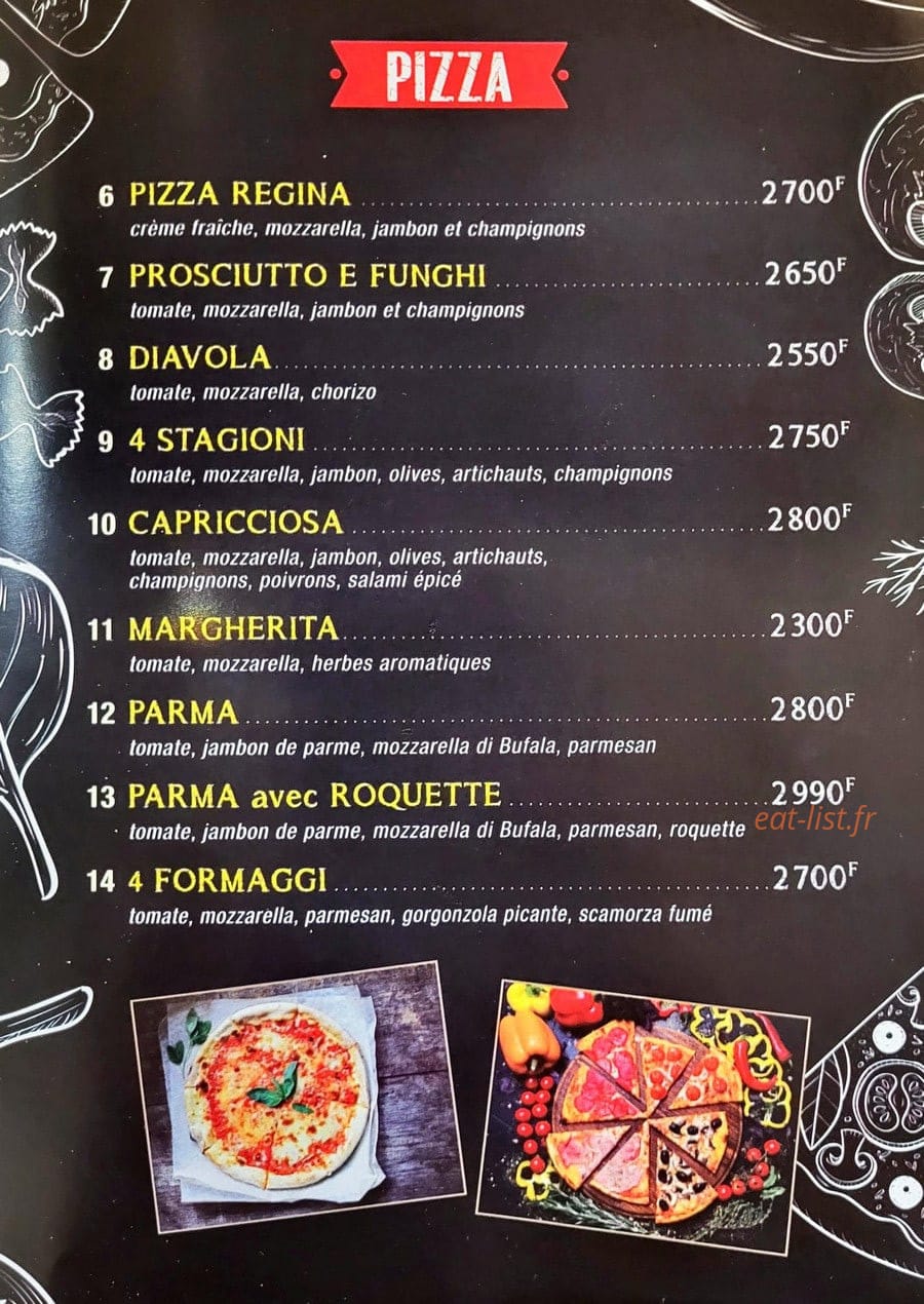Bella Napoli — carte page 3