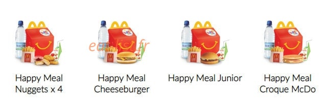 Mc Donald's — carte page 6