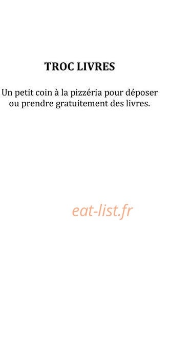 Les pizzas de Rirette — carte page 6