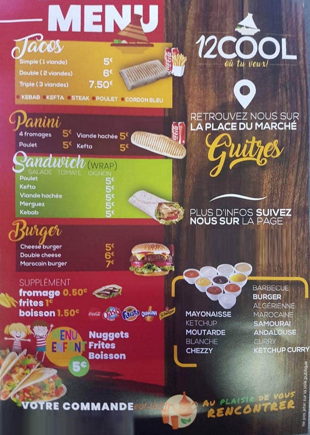12cool — carte page 1