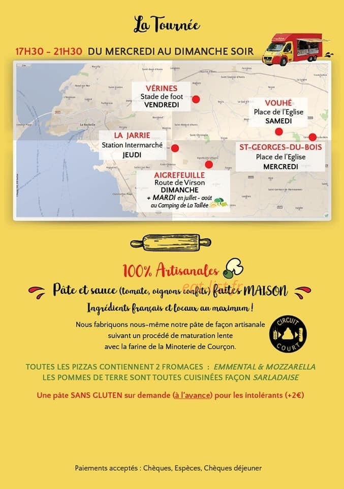 A ma Pizza — carte page 5