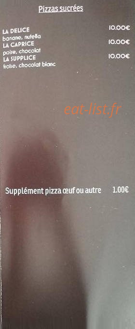 A Pizz — carte page 4