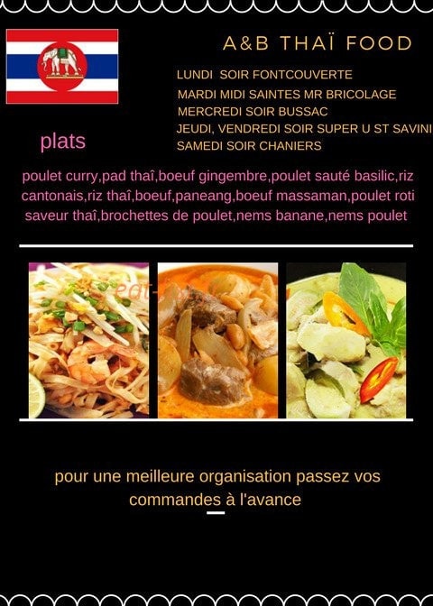 Abthaifood — carte page 1
