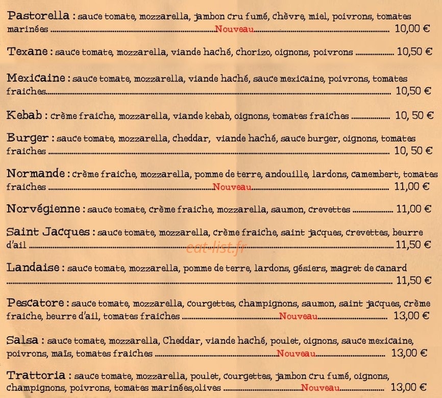 Al passetto — carte page 2