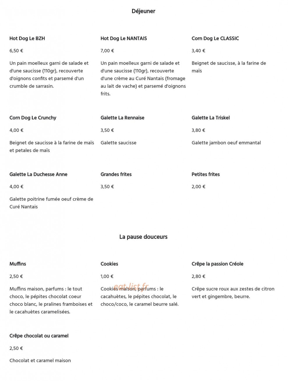 Alinélà — carte page 1