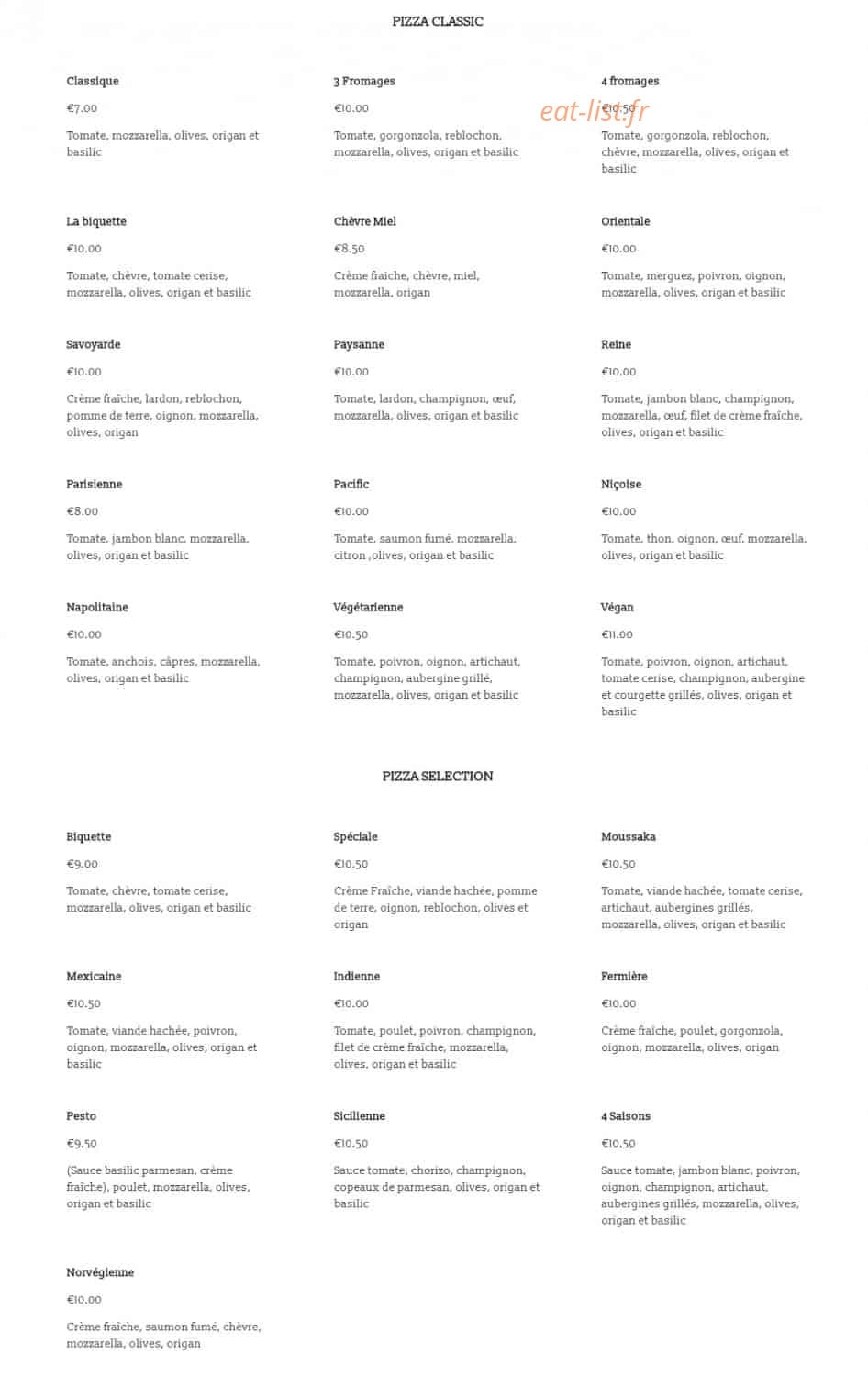 All'Bus — carte page 1