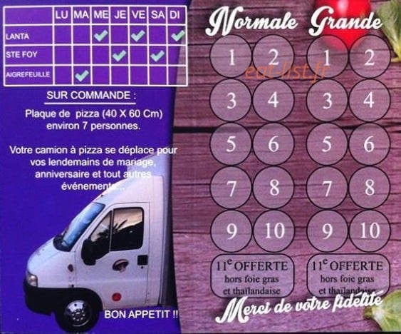 Ambiance pizza 31 — carte page 5