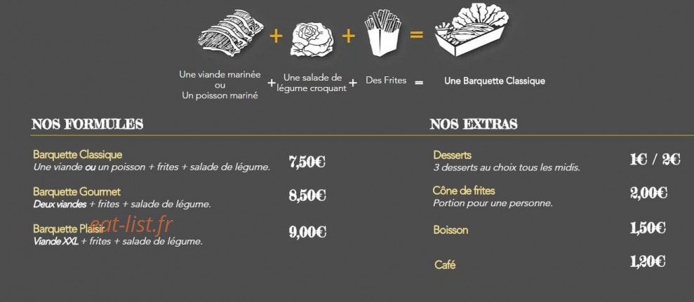 Appetit truck — carte page 1