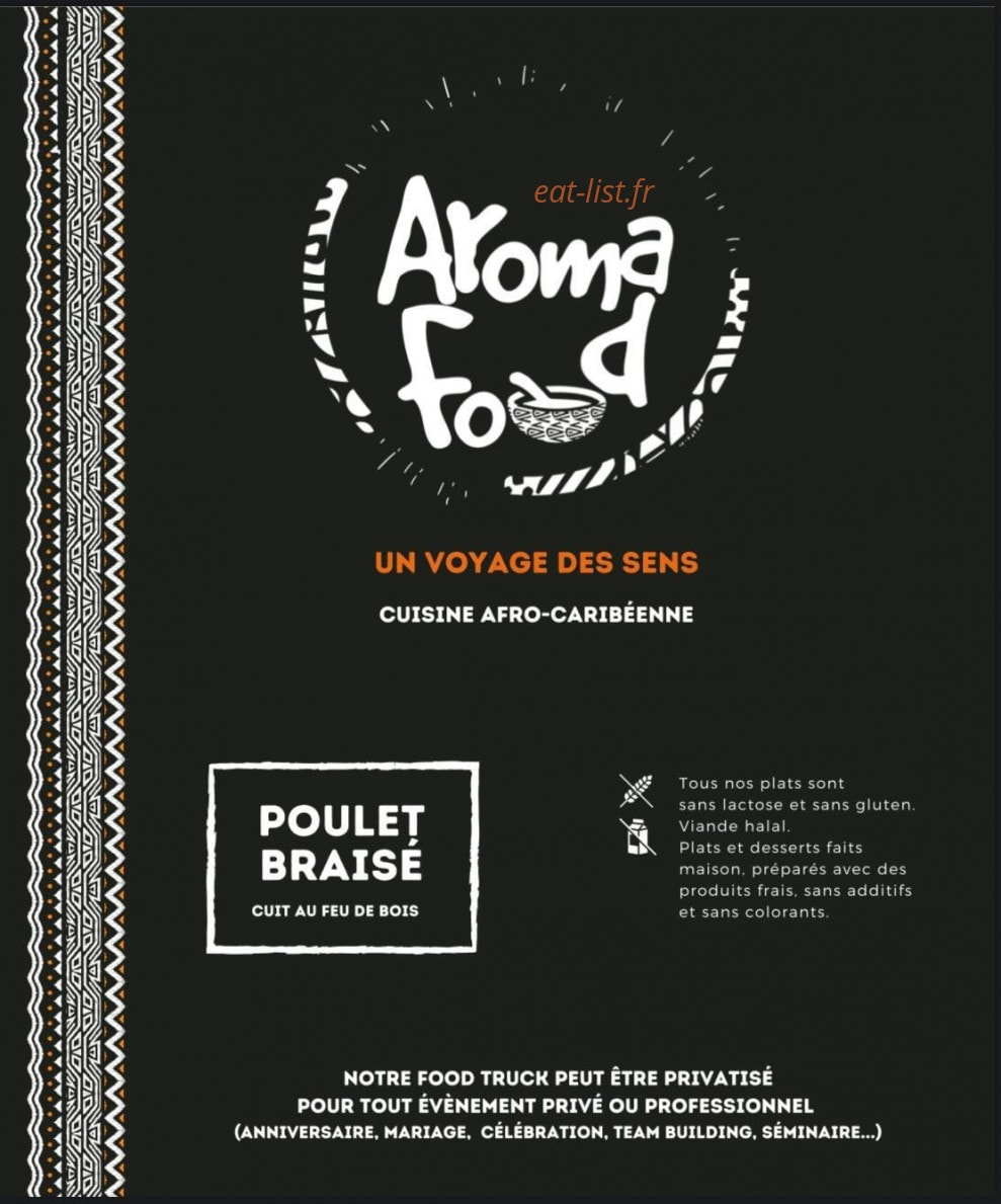 Aroma-Food — carte page 1