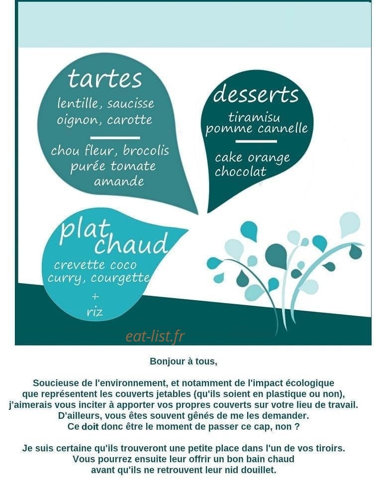 Au Bois Gourmand — carte page 1