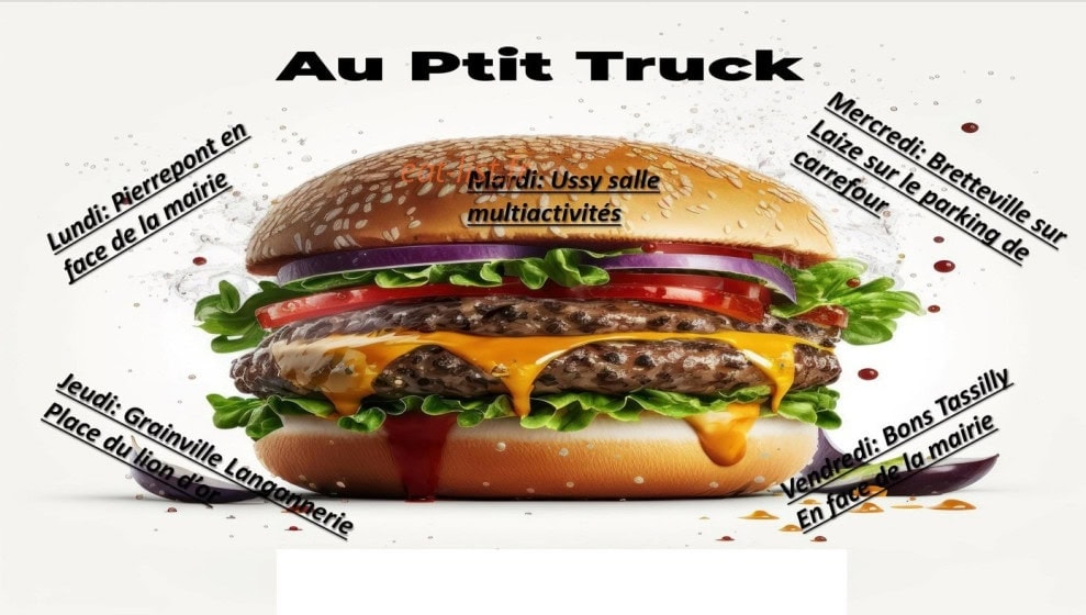 Au P'tit Truck — carte page 2