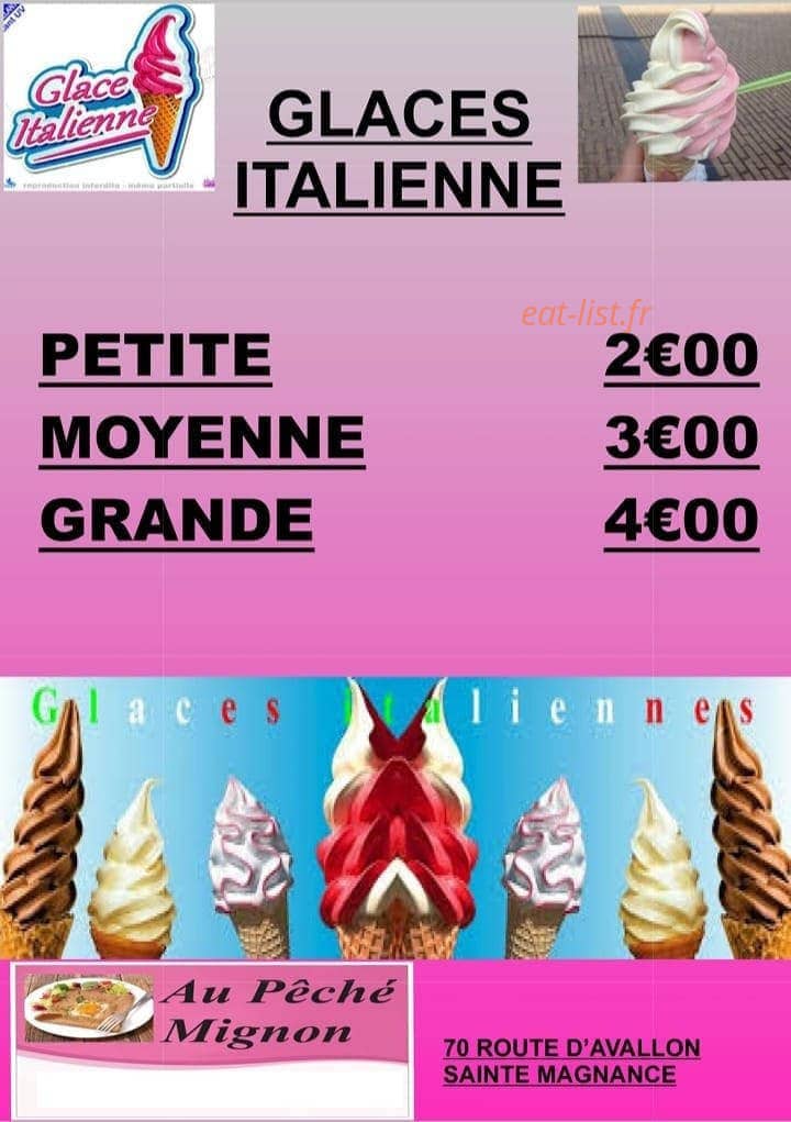 Au Pêché Mignon — carte page 5