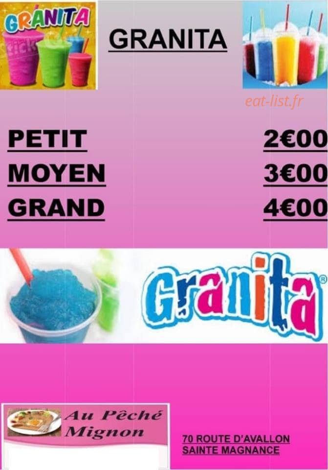 Au Pêché Mignon — carte page 4