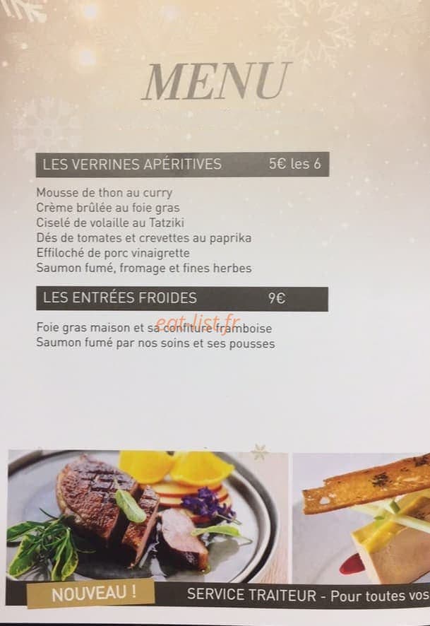Au petit salé auvergnat — carte page 1