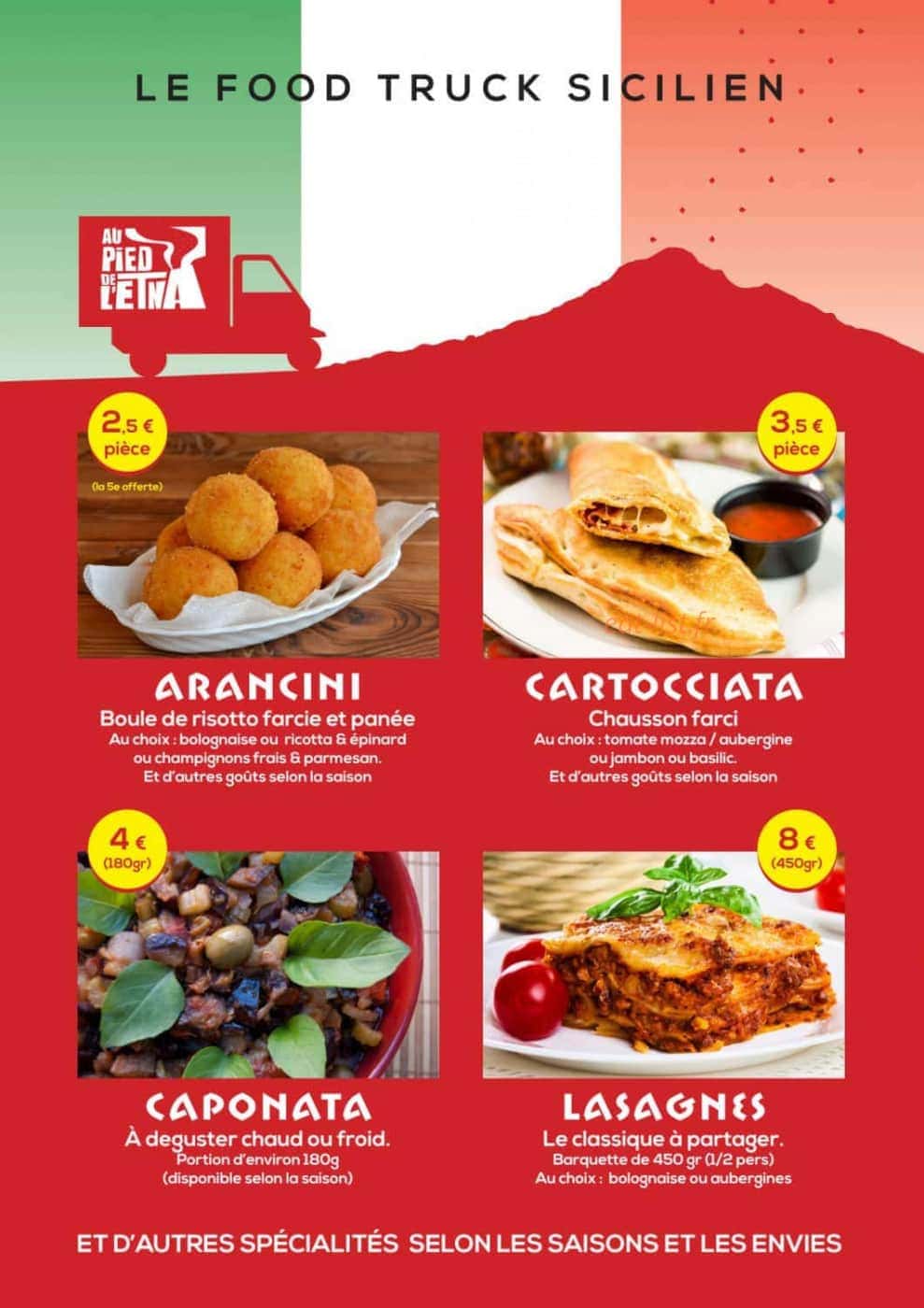 Au pied de l'etna — carte page 1