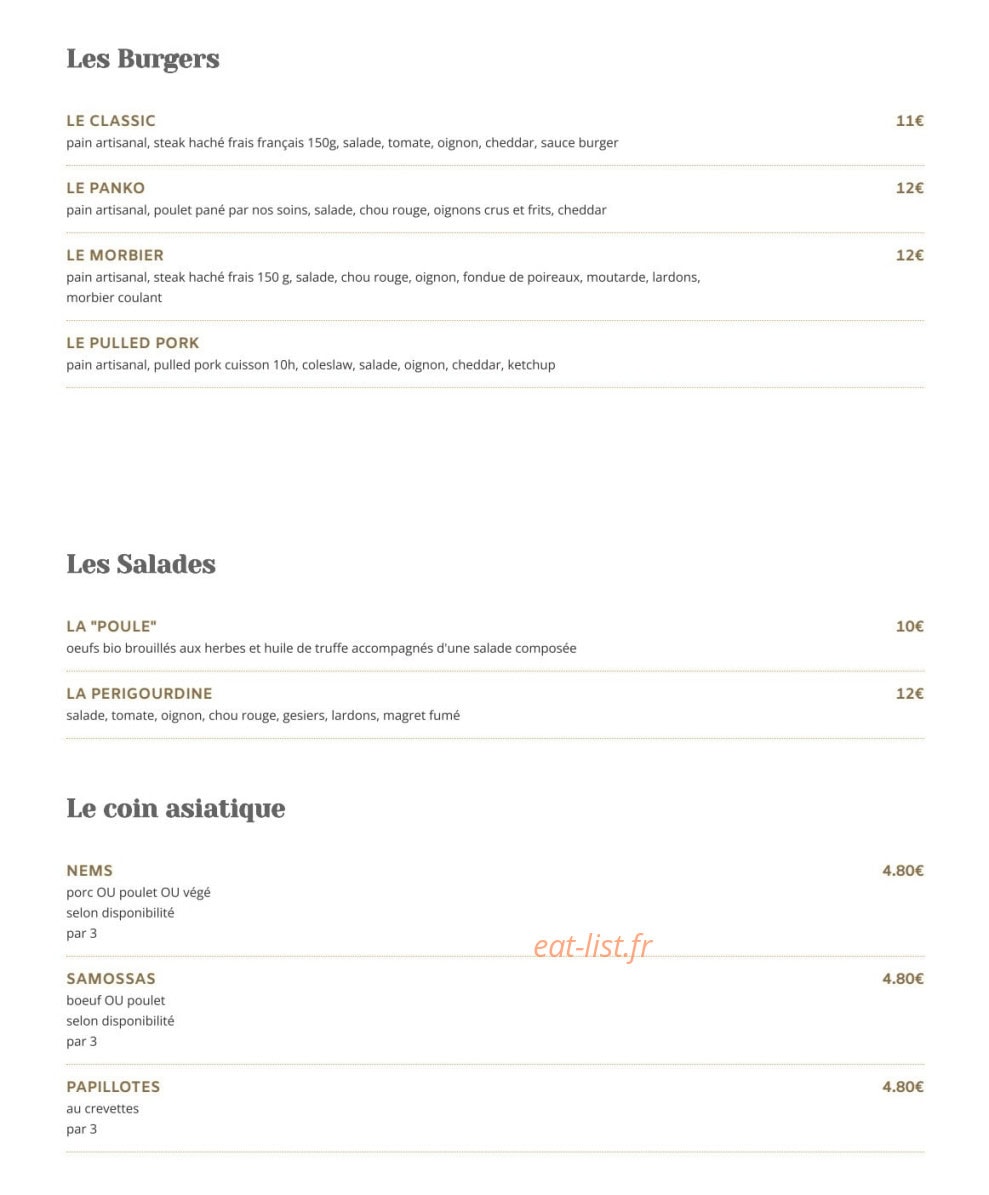 Au Raph-iné — carte page 1