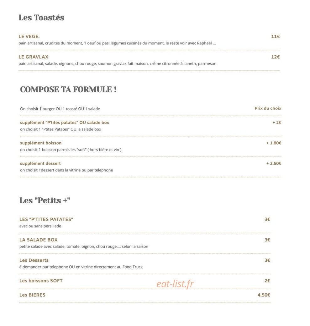 Au Raph-iné — carte page 2