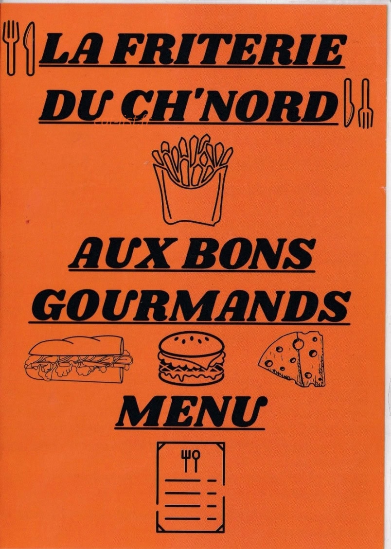 Aux bons gourmands — carte page 1
