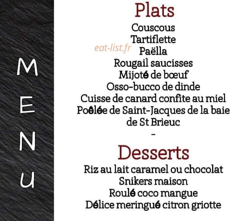 Aux saveurs d'elodie — carte page 3