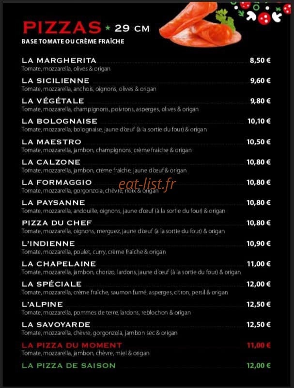 Avanti pizza — carte page 2