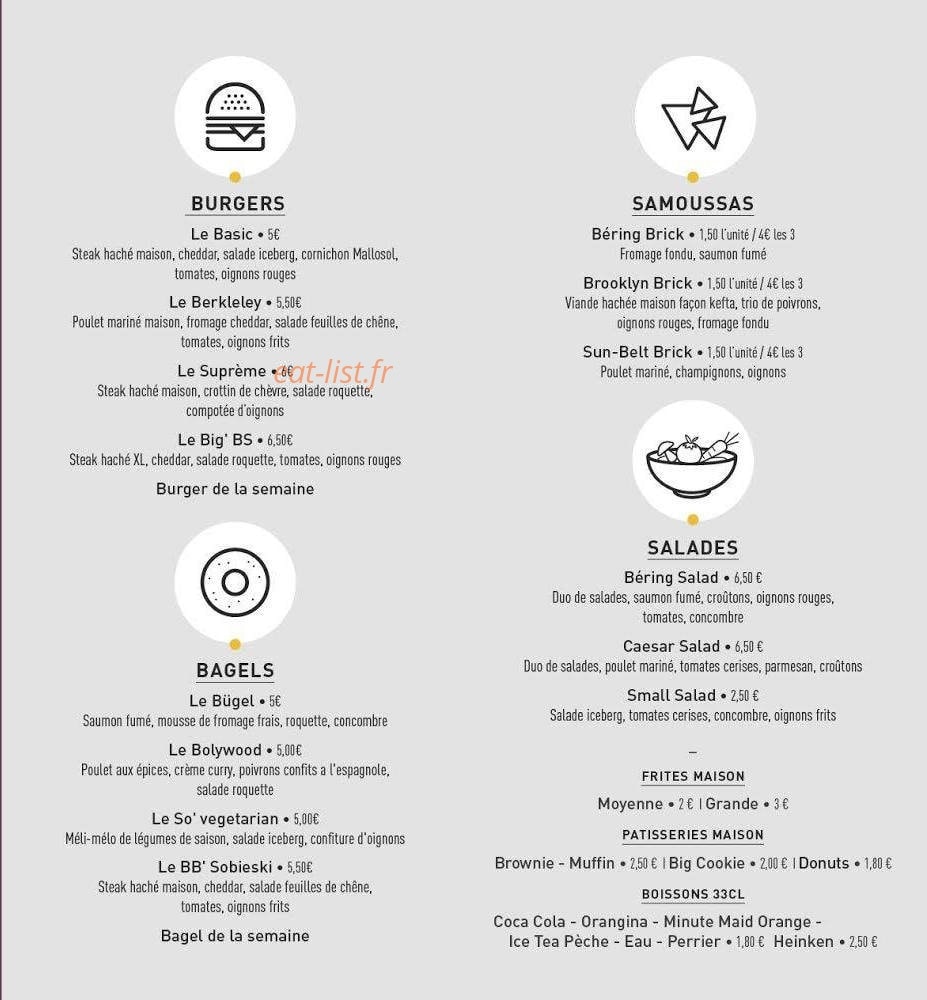 B.B.S — carte page 2