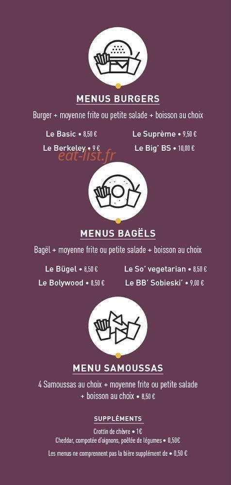 B.B.S — carte page 1