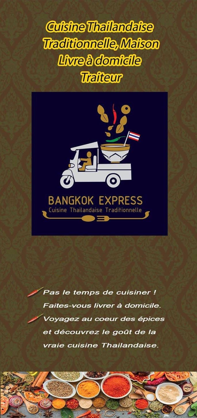 Bangkok Express — carte page 1
