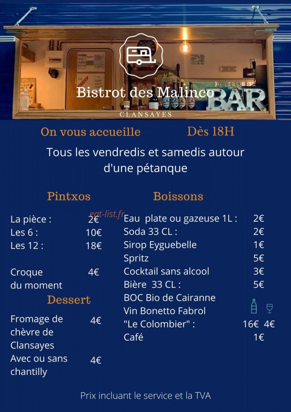 BDM — carte page 2