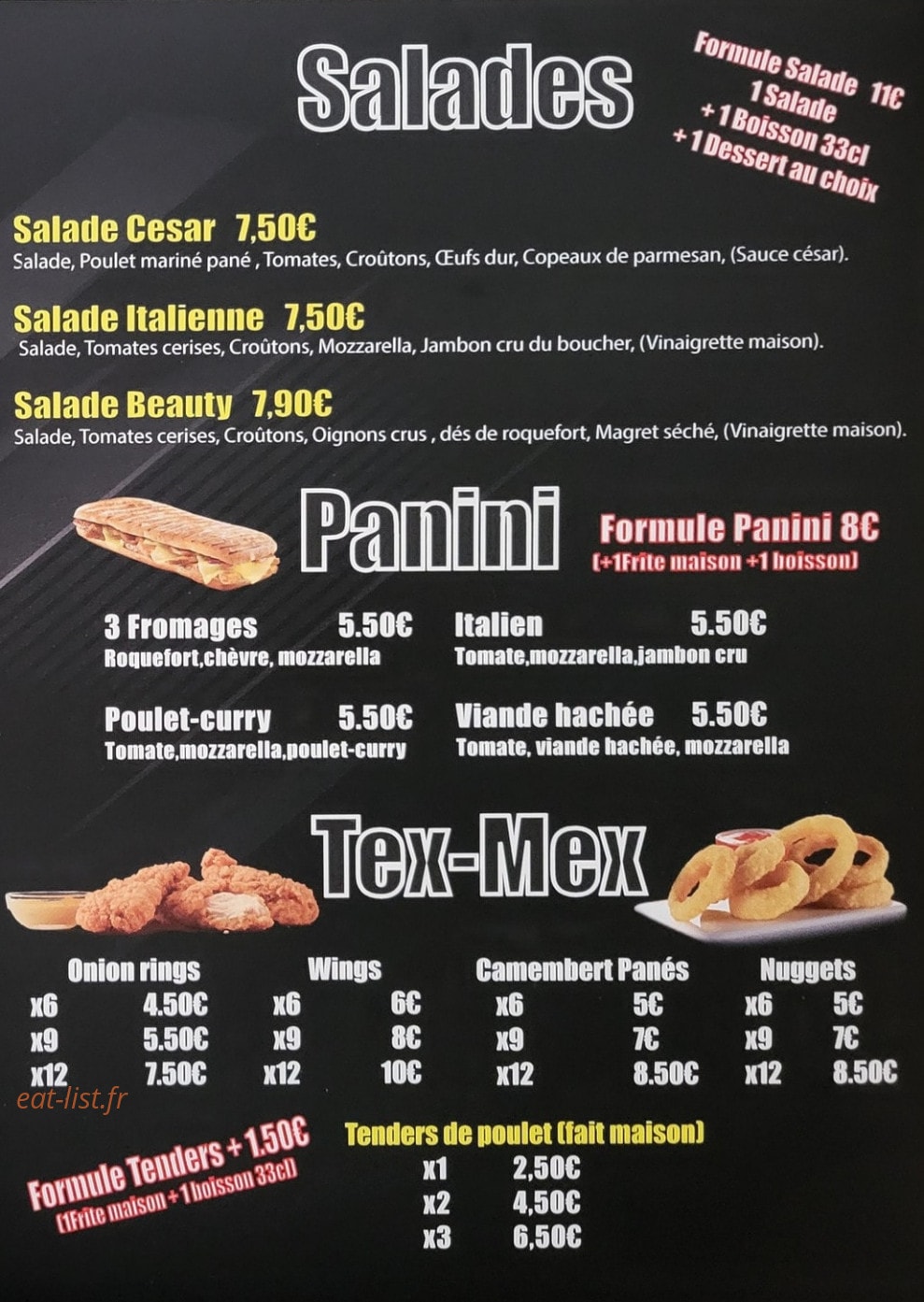 Beauty-Food — carte page 2