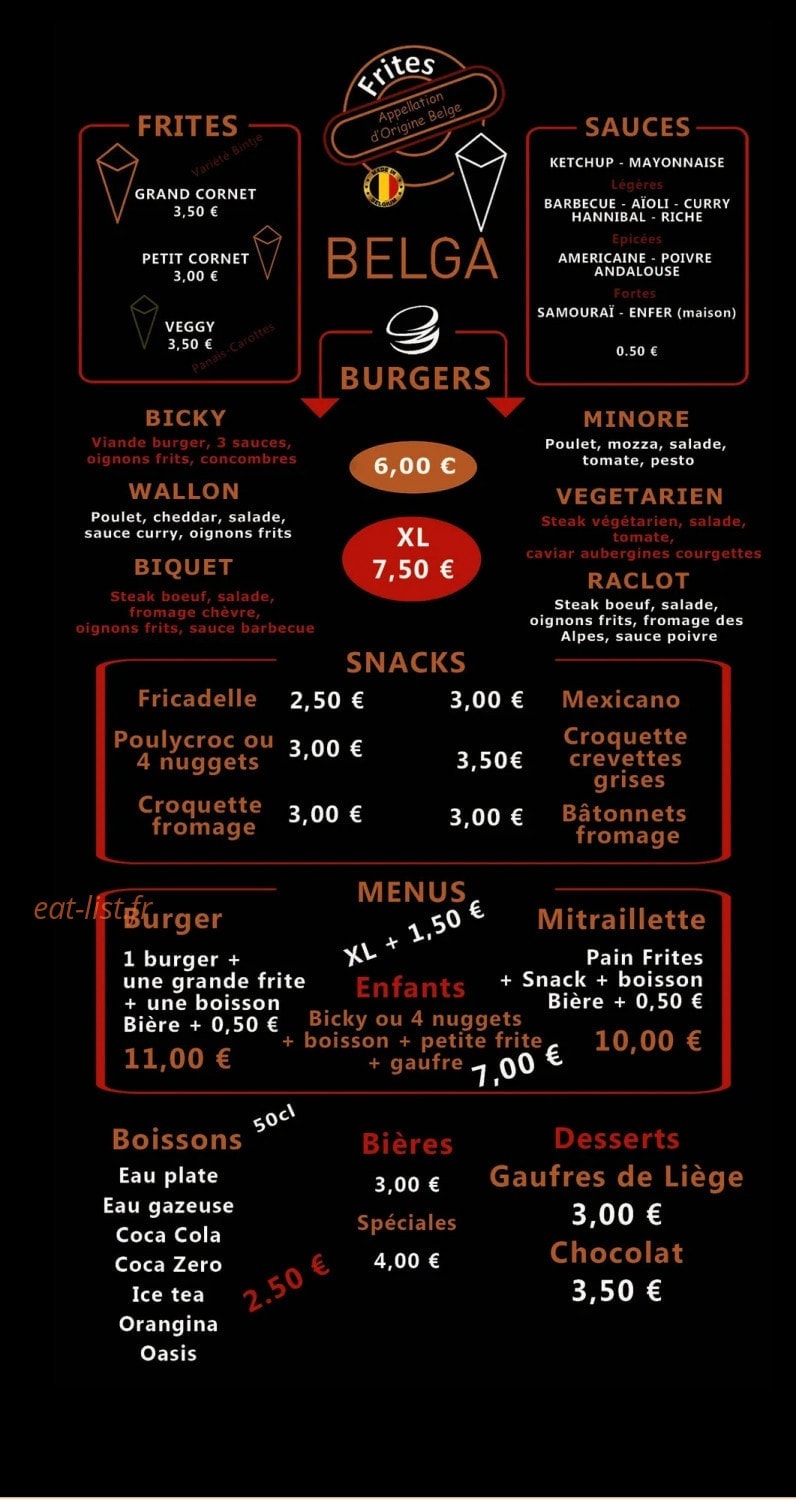 Belga — carte page 1
