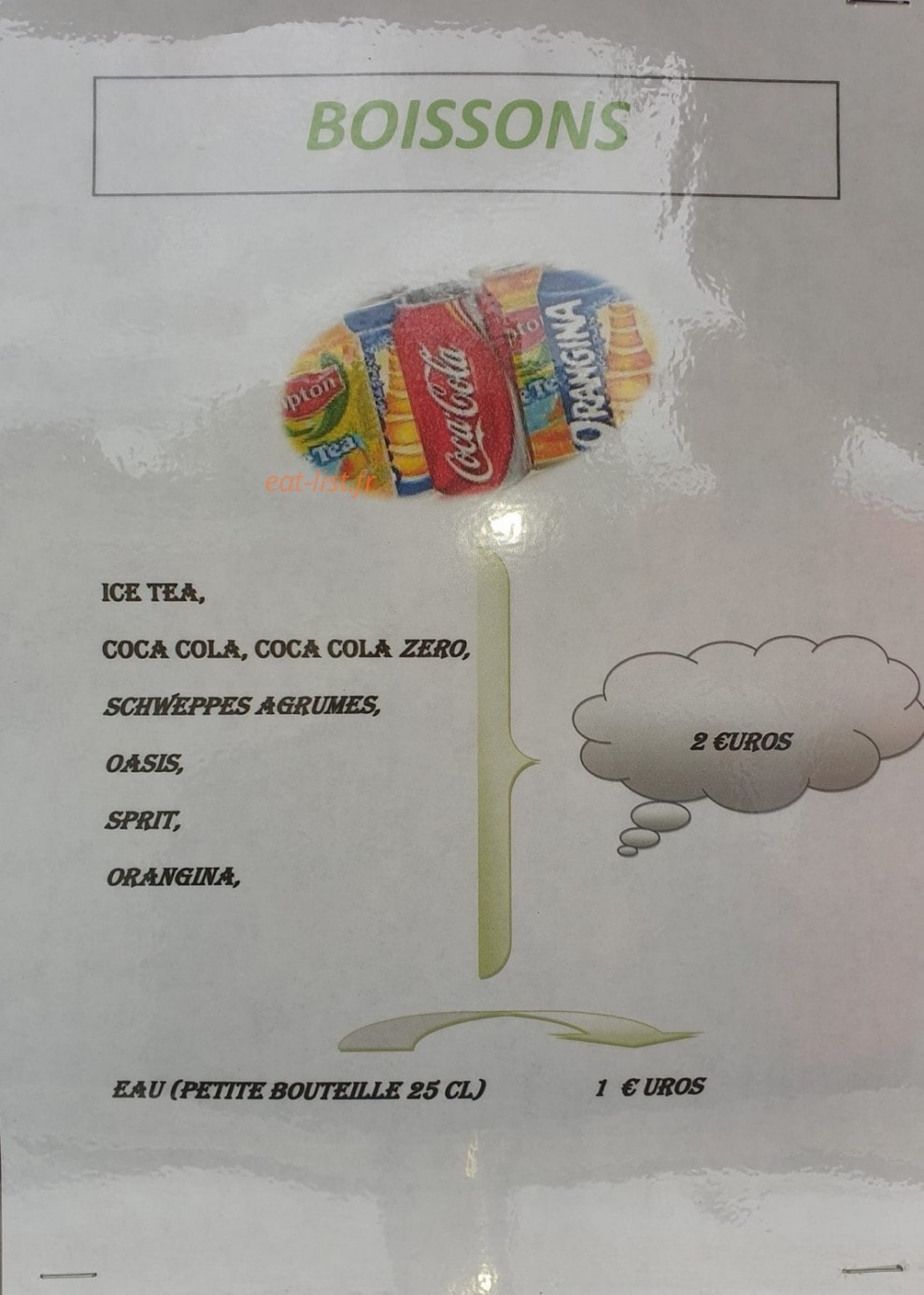 Bella Kebab — carte page 6