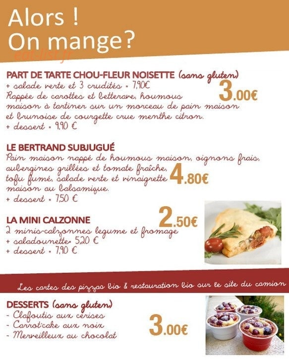 Bio comme un camion — carte page 3