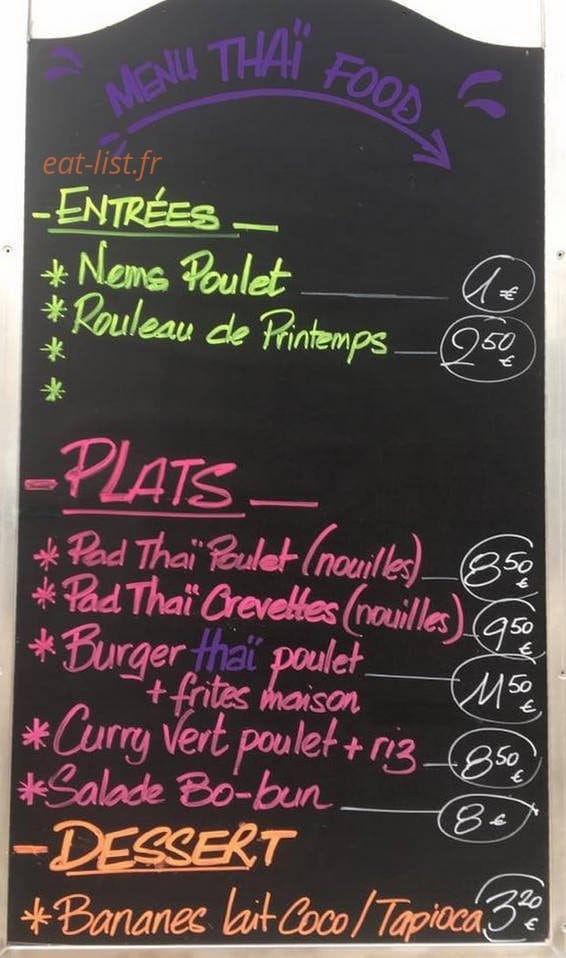 Black Thaï — carte page 1