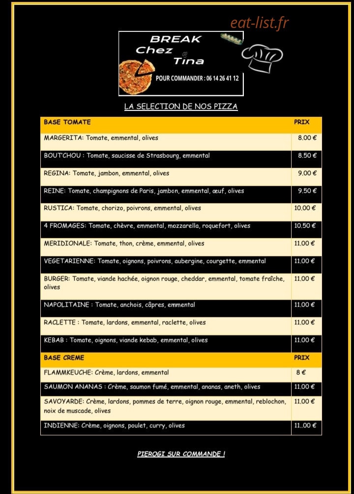 Break — carte page 1