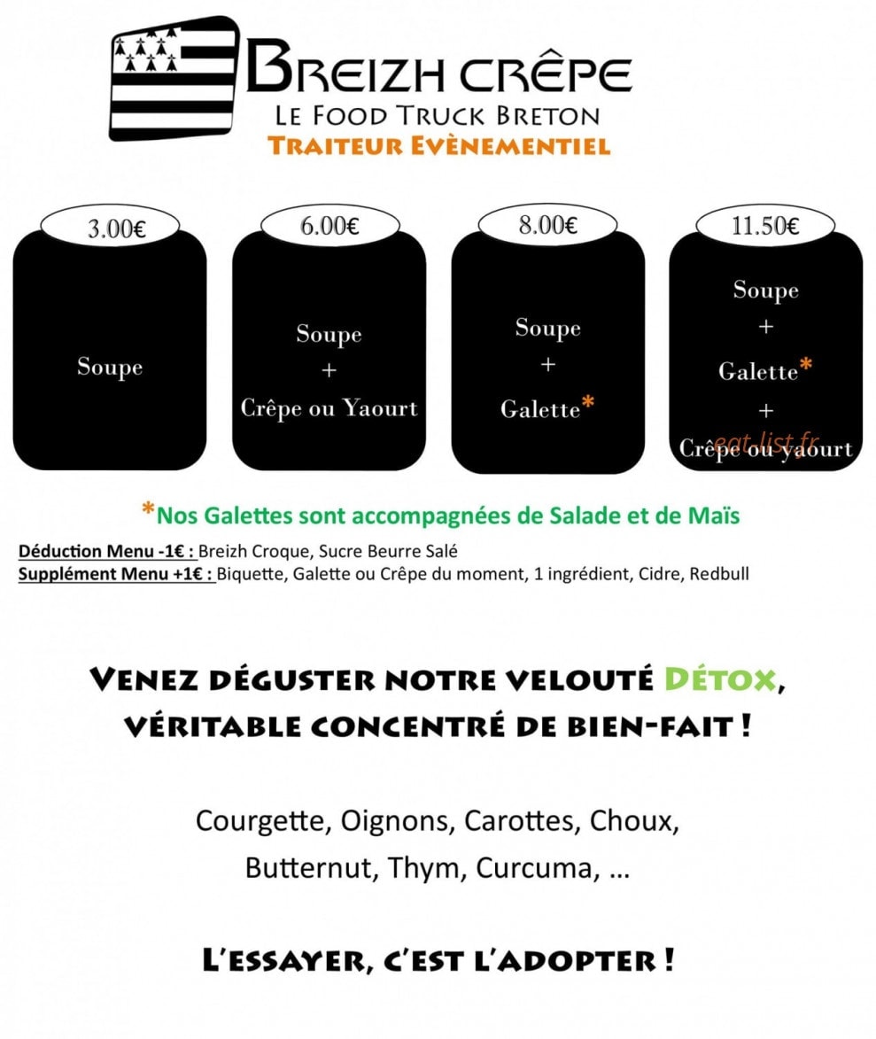 Breizh-Crêpe — carte page 2