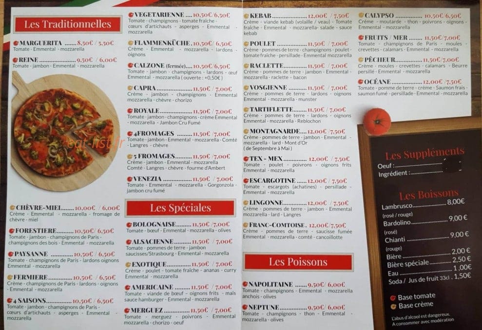 Bruno Pizzaiolo — carte page 1