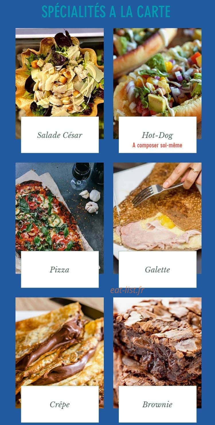 Burger Avenue — carte page 2